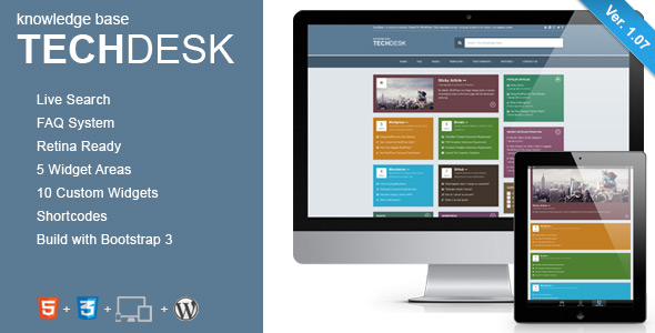 TimeDesk - Responsive Knowledge Base FAQ WordPress Theme - 17